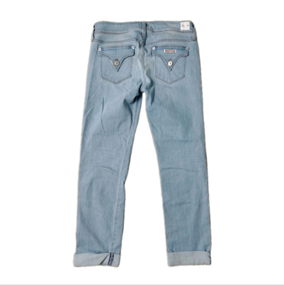 Hudson Jeans Ankle Ginny Straight w/Cuff Light Stretch Women's Size 28 - Picture 3 of 6